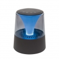 HEPA-Luftreiniger Negativionen-Ozongeneratoren Diffusor mit ätherischen Ölen und 7-Farben-LED-Nachtlicht-Bluetooth-Lautsprecher 