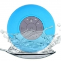 Wasserdicht Dusche BTS-06 Bluetooth-Lautsprecher Blau