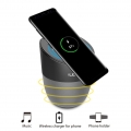 Mini-Bluetooth-Lautsprecher und Qi-kompatibles kabelloses Ladegerät und Dockingstation A1