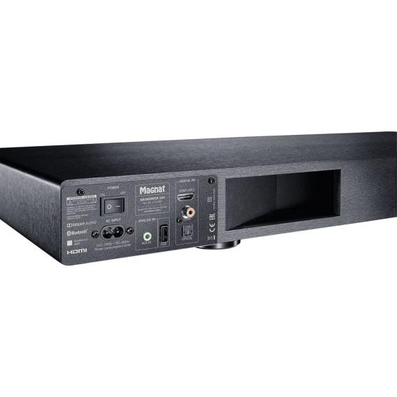 Magnat Audio Produkte Sounddeck 160 Soundbase Schwarz AptX-Technologie Bluetooth USB