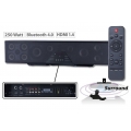 Auvisio 6-Kanal 3D Soundbar 5.1-Surround-Sound Bluetooth 4.0, HDMI, 250 Watt, Lautsprecher, Soundbox, Musik Bar, Musikbox, mit i
