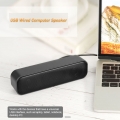 USB-Soundbar-Desktop-Lautsprecher Kabelgebundener Computer Soundbox für TV-Desktop-Laptop-Computer