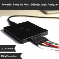 Leistungsstarker tragbarer DSLogic Logic Analyzer aus Metall 16 Kanaele 100 MHz USB-basierter Debugging Logic Analyzer
