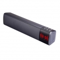 S2028 Drahtloser Stereo-Subwoofer Bluetooth-Lautsprecher FM-Radio TF USB-Soundbar Schwarz 610,76 g