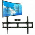 WISFOR TV Wandhalterung, Schwenkbar Neigbar TV Wandhalter für 26-75 Zoll LED LCD OLED Plasma Flach & Curved Fernseher oder Monit