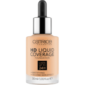 Make-up HD Liquid Coverage Foundation Golden Beige 037