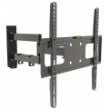 My Wall Vollbeweglicher Wandhalter für LCD TV für Bildschirme 32“ - 55“ (81 - 140 cm), Belastung bis 50 kg, schwarz