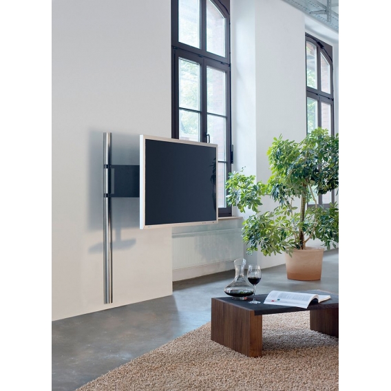 Wissmann Designer TV-Halter solution art 123-3 (Edelstahl) Edelstahl für TV 65" bis 85“