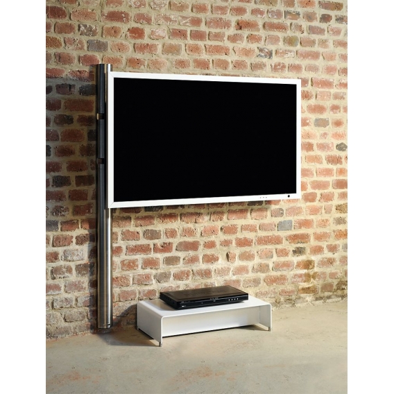 Wissmann Designer TV-Halter solution art 123-3 (Edelstahl) Edelstahl für TV 65" bis 85“