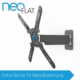 More about EXELIUM NeoFlat® - Neo26 TV Wandhalterung XFLAT-NEO26 neig & schwenkbar für 32 Zoll - 55 Zoll (schwarz)
