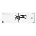 DELTACO Wandhalterung für TV / Bildschirm, 37-70 ”, max 50kg, 3 Gelenke, schwarz