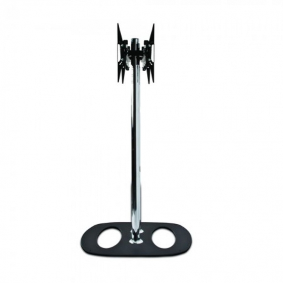 B-Tech Back-to-Back Flat Screen Floor Stand - 2.0m, BT8552-200_BB (Floor Stand - 2.0m Black/Black 50 max Weight 2 * 35 Kg)