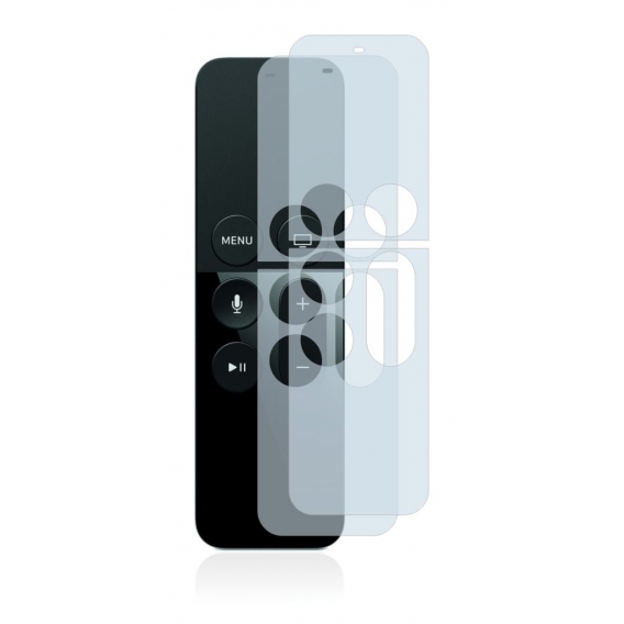 2x BROTECT Schutzfolie für Apple Remote Control Apple TV 4 Folie Matt Entspiegelt