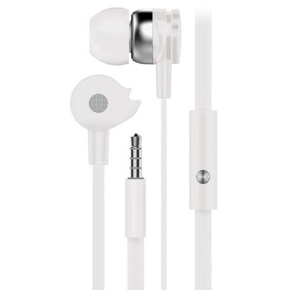 Fontastic® Essential Stereo Headset 3,5mm Klinke | Weiß | Schnurgebunden