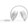 HP H2800 - Verkabelt - Kopfband - Binaural - Ohrumschließend - 125 g - Silber - Weiß