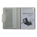 Premium Leder Case weiß Bluetooth Keyboard iPad Mini, M-ware®. ID16565