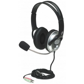 More about Manhattan Stereo Over-Ear Headset (3.5mm), Microphone Boom (padded) Manhattan