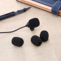 Pyzl Revers Headset Mikrofon Windschutzscheiben, Schaum Mikrofon Deckel, Mini Größe, 15 Stück