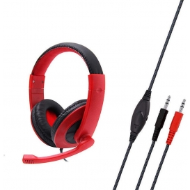 More about Gaming Headset mit einstellbarem Headbeam Lightweight Headphone Rot