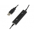 Plusonic USB Headset 10.2P, binaural, compatible to Teams and Skype