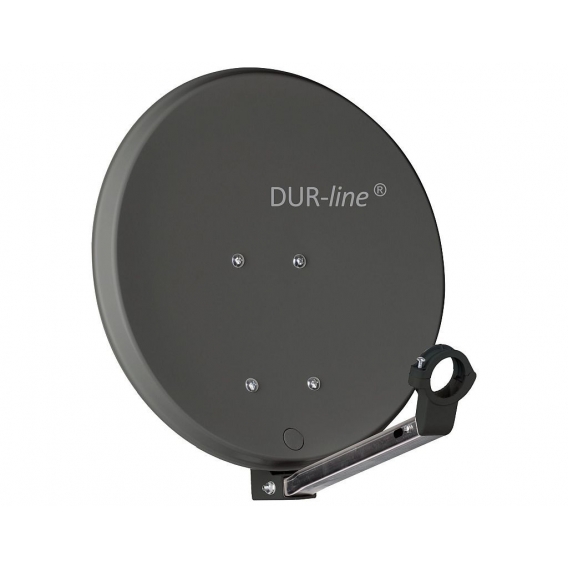 DUR-LINE DSA 40cm Anthrazit - Alu Sat-Antenne, Satellitenantenne, Spie