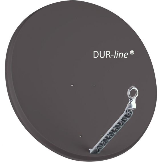 DUR-line Select 85/90cm Komplettanlage anthrazit 1xSAT/8TN