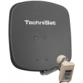 TechniSat DigiDish 45 SAT Spiegel mit Twin LNB grau