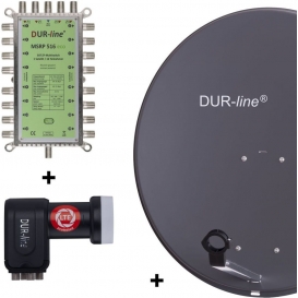 More about DUR-line MDA 80 Satellitenschüssel anthrazit + Multischalter 1xSAT/16TN