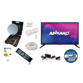 More about Camping-Set SAT ANKARO Camp 5, inkl. Koffer + 24 Zoll LED Fernseher + EasyFind LNB