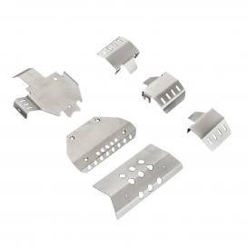 More about 1/10 RC Edelstahl Chassis Skid Plate Protector für  6