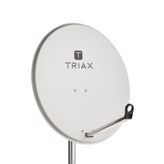 TRIAX Offset-Parabolantenne 71x79cm Alu lichtgrau TDA 80LG