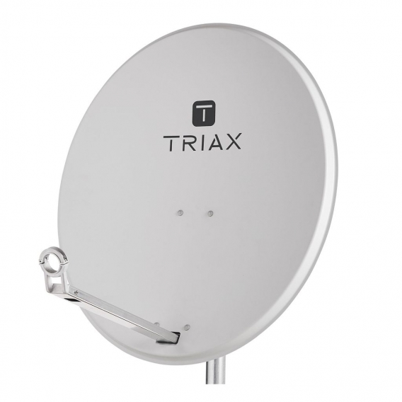 TRIAX Offset-Parabolantenne 71x79cm Alu lichtgrau TDA 80LG