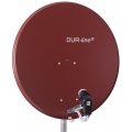 DUR-line MDA 80 Satellitenschüssel rot + Multischalter 1xSAT/8TN
