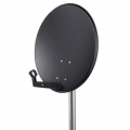 Hama Satellite Dish, 60 cm, Grau