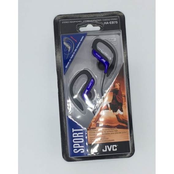 JVC HA-EB75-A-E Ear-Clip Stereokopfhörer (105 dB, 200 mW) blau