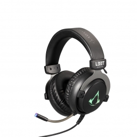 More about L33T Over-Ear Assassin Cre Gaming-Headset Kabelgebunden mit Mikrofon und Beleuchtung schwarz