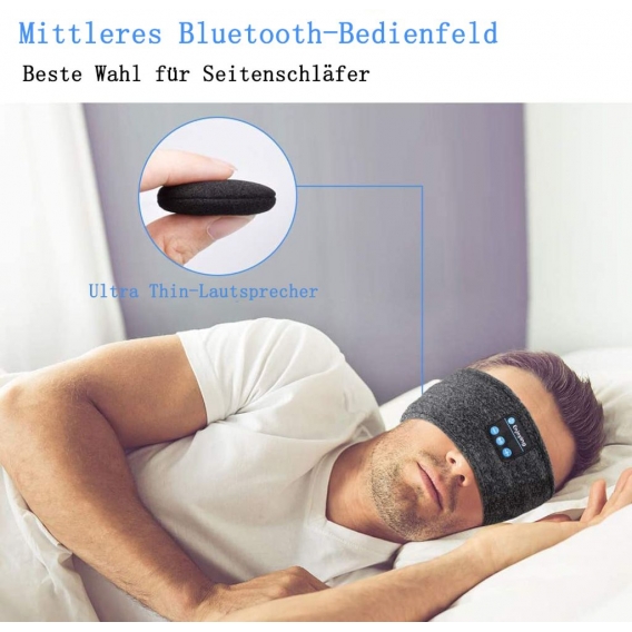 Schlafkopfhörer Bluetooth Geschenke für Frauen/Männer - Schlaf Kopfhörer Vatertagsgeschenk Personalisiert