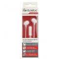 Fontastic Essential In-Ear Stereo-Headset Beans Rufannahme-Taste, Mikrofon, Soft White