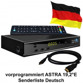 More about Sat Receiver MEDIAART- 4 vorbereit Deutsche Senderliste FULL HD Digital HDMI USB