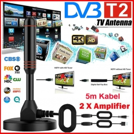 More about Melario DVB-T2 Antenne HD Zimmerantenne Aktiv Antenne DVBT DAB Für FM Radio TV PC Laptop
