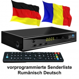 More about Rumänische TV Sat Receiver MEDIAART- 4 FULL HD vorprogrammiert 19+16+1W HDTV USB