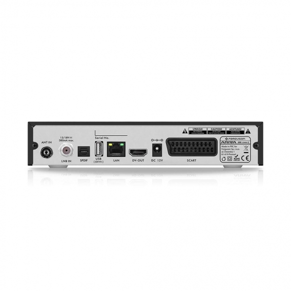 Ferguson Ariva 255 Combo S DVB-S2 / T2 / C H.265 HEVC CI + (black)