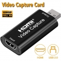 HDMI Videoaufnahmekarte 1080P 30fps USB2.0 Capture streaming  Video Capture Karte Videoaufzeichnung Live