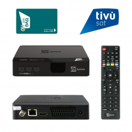 More about Telesystem TS9018 Full HD HEVC H.265 Smartcard HDMI DVB-S2 Sat Receiver mit aktiver Tivusat HD Karte