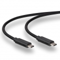 USB 3.1 Gen 2 Type-C Kabel, schwarz, 2m