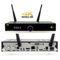 Ustym 4K Pro HDR UHD H.265 E2 Linux Dual WiFi 2x DVB-S2X Twin Receiver