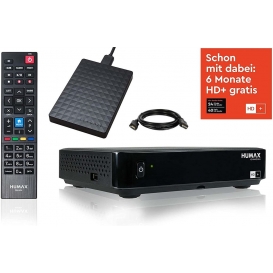 More about Humax Nano Eco Sat-Receiver HD+, PVR, Kabel Tags, HDMI-Kabel, 1 TB Festplatte
