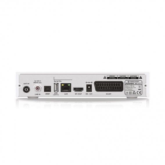 Ferguson Ariva 255 Combo S DVB-S2 / T2 / C H.265 HEVC CI + (white)
