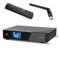 Vu+ Uno 4K SE 1x DVB-C FBC Twin Tuner PVR Ready Linux Kabelreceiver UHD mit Wlan Stick