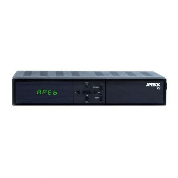 Apebox CI Full HD H.265 LAN HDMI 1x DVB-S2 Multistream 1x DVB-T2/C Combo Receiver Schwarz